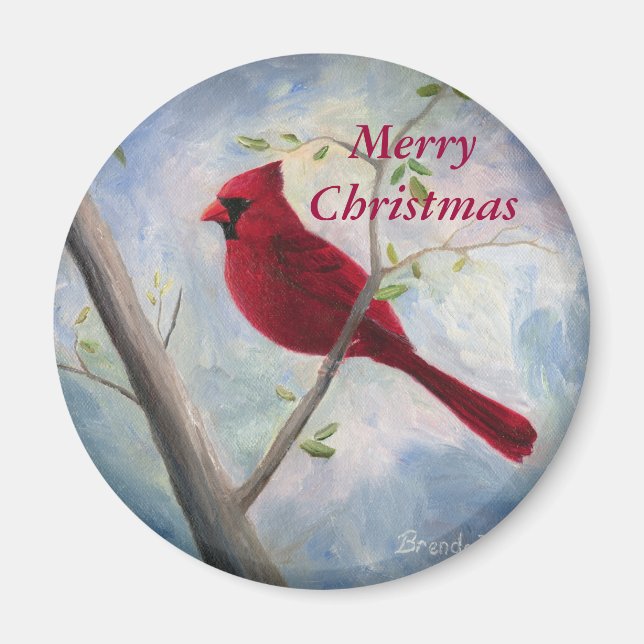 cardinal, Joyeux aimant de Noël (Devant)