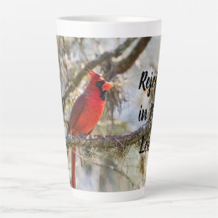 Cardinal Personnalisé Latte Mug