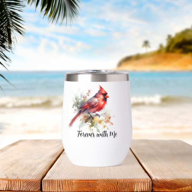Cardinal Red Forever avec moi Personnaliser (Plage (pivotée))