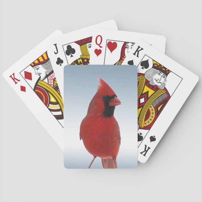 Cardinal Rouge cartes de jeu (dos)