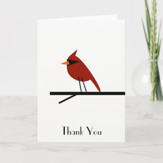 Cardinal Rouge Merci personnalisable