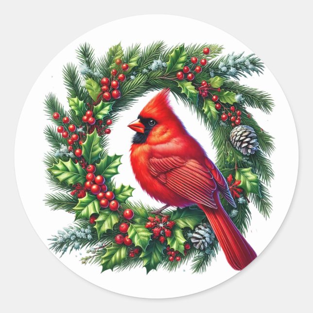 Cardinal Stickers (Devant)