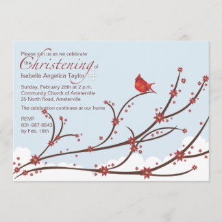 Cardinal sur une invitation religieuse