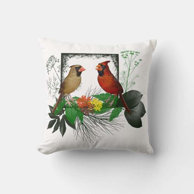 Cardinals Corner Coussin (choisir la couleur) (Recto)