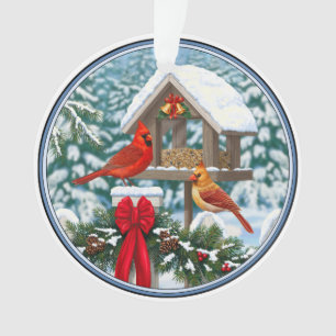 Cardinaux et nourriciers de Noël