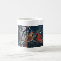Cardinaux masculins et féminins dans la tasse de
