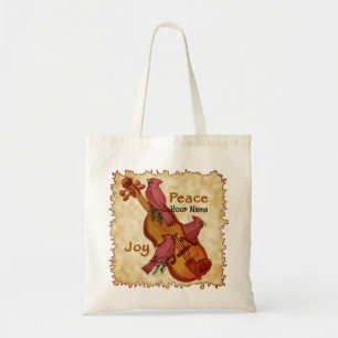 Cardinaux sacs fourre-tout violon