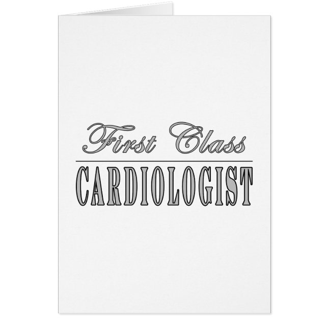 Cardiologue de première classe de cardiologues de (Devant)