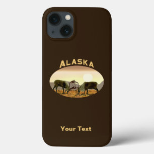 Caribou Duel - Alaska Coque-Mate coque iphone