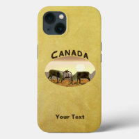 Caribou Duel - Canada Coque-Mate coque iphone