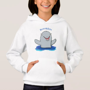 Caricature adorable de marsouin