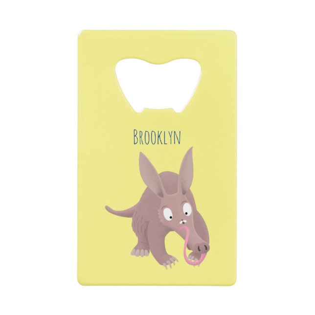 Caricature amusante de Aardvark (Devant)