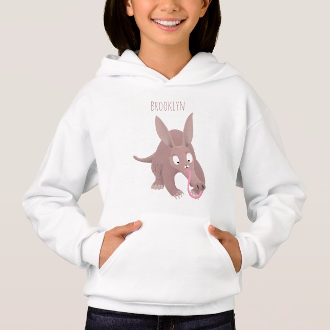 Caricature amusante de Aardvark (Devant)