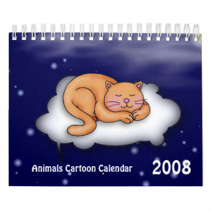 Caricature Animaux Calendrier 2008/2009