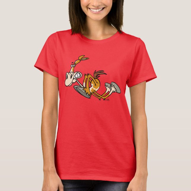 Caricature Cheval Power Femmes T-shirt (Devant)