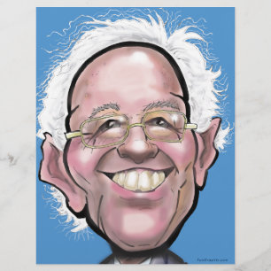 Caricature de Bernie Sanders