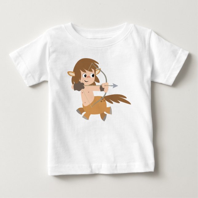 Caricature de Centaur Sagittarius Ruffle T-Shirt (Devant)