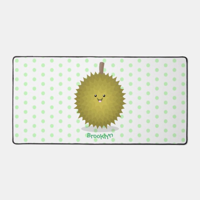Caricature de durian joyeux (Recto)
