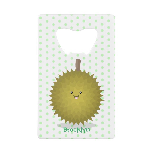 Caricature de durian joyeux (Devant)