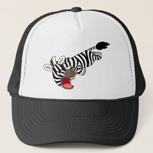 Caricature de la Zebra Casquette (Devant)