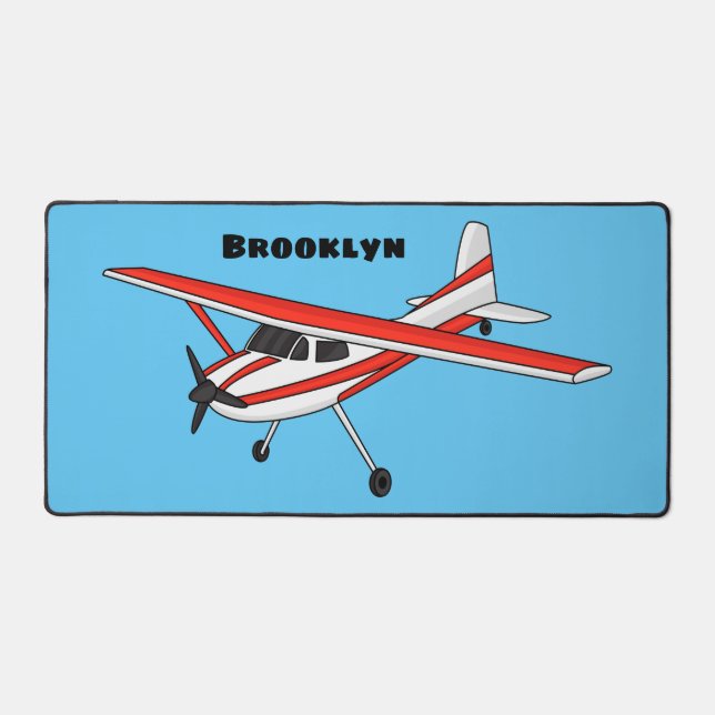 Caricature de l'avion à train de vélo (Recto)