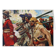 Caricature de Marching Pirates in Pirate Army Kids