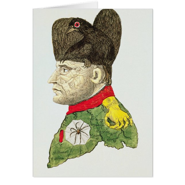 Caricature de Napoleon Bonaparte (Devant)