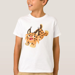 Caricature de plaisance Bobcat T-shirt enfant