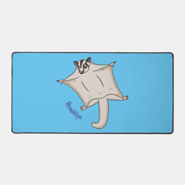 Caricature de planeur de sucre volant mignon (Recto)