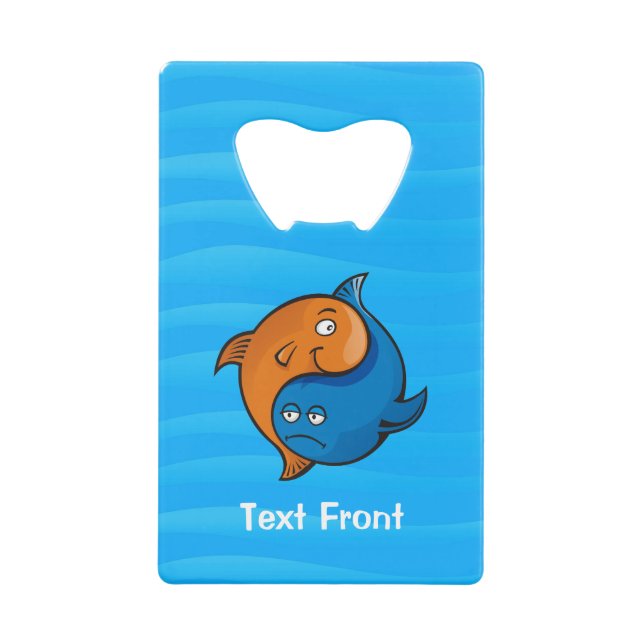 Caricature de poisson Yin Yang (Devant)