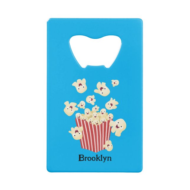 Caricature de pop-corn drôles (Devant)