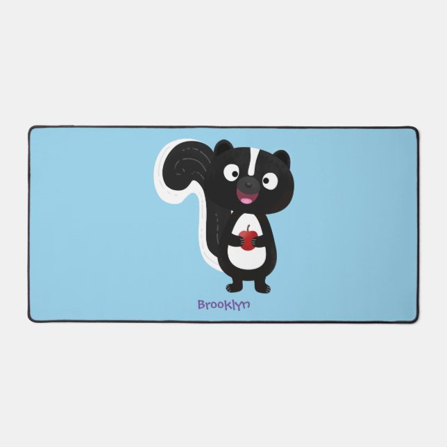 Caricature de skunk jote happy (Recto)