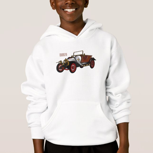 Caricature de voiture classique 1920 (Devant)