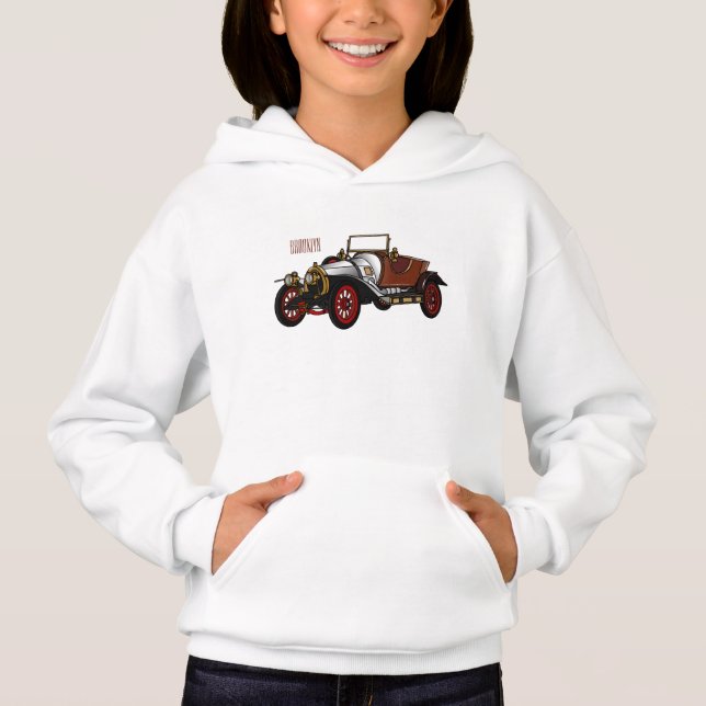 Caricature de voiture classique 1920 (Devant)
