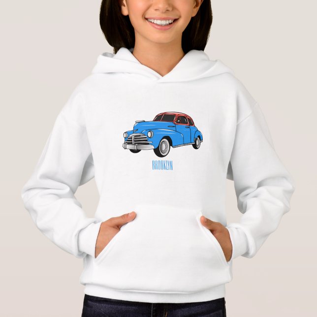 Caricature de voiture classique 1948 (Devant)