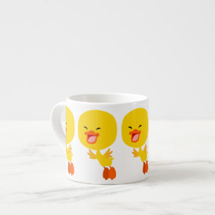 Caricature de vol mignon canotage Espresso Mug