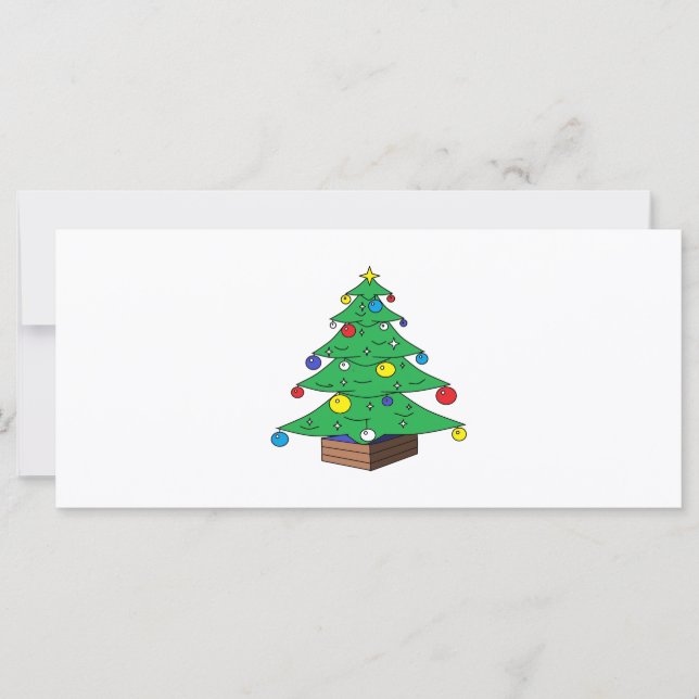 Caricature décorée sur les arbres de Noël (Devant)