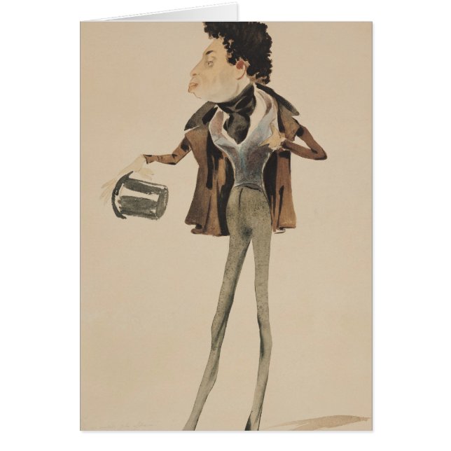 Caricature des doumas Pere d'Alexandre (Devant)