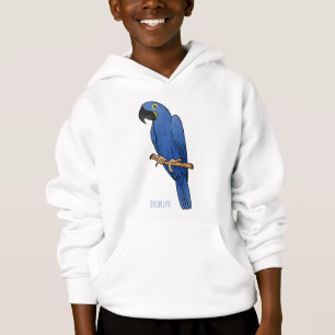 Caricature d'oiseau macaw Hyacinth
