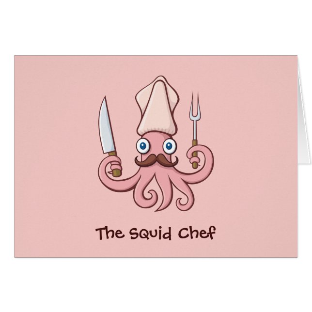 Caricature du chef calmar (Devant horizontal)