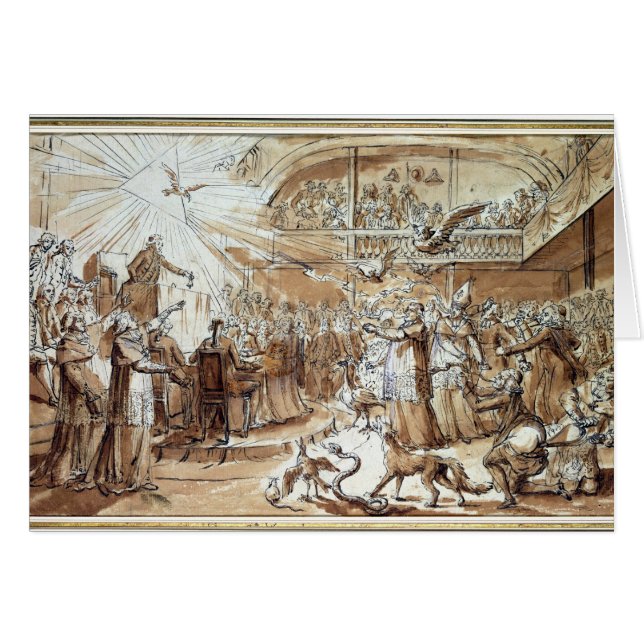 Caricature du clergé (Devant horizontal)