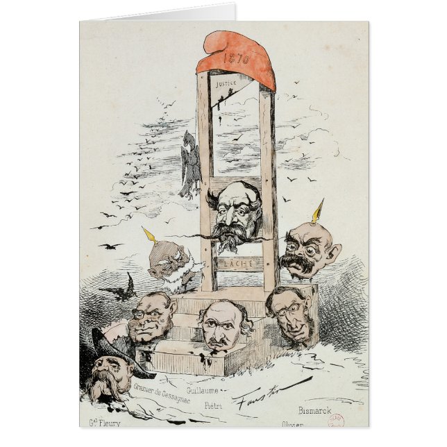 Caricature du napoléon III Otto (Devant)