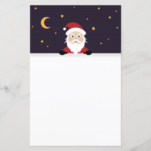 Caricature du Père Noël (Devant)