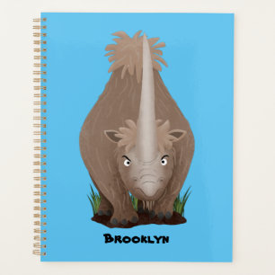 Caricature en élasmère de rhinocéros laineux