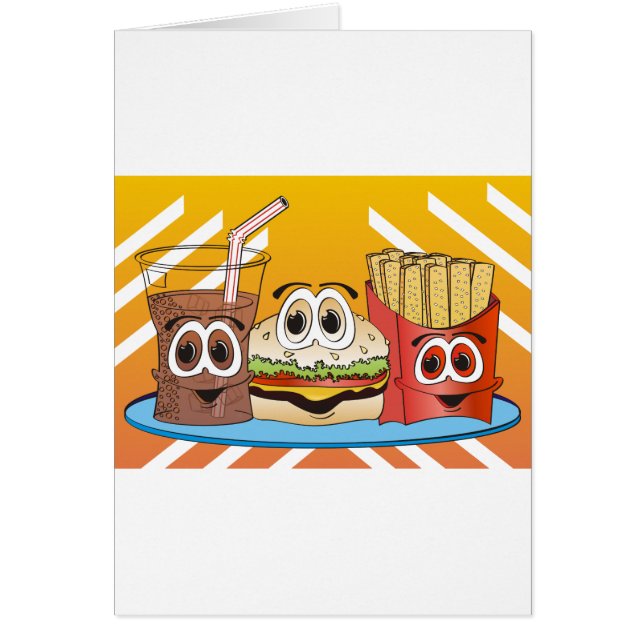 Caricature Fast Food (Devant)