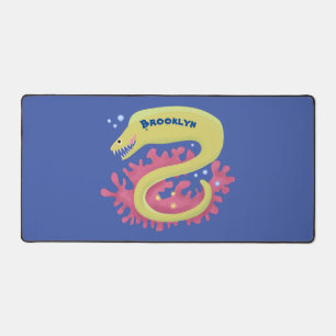 Caricature humoristique murène verte