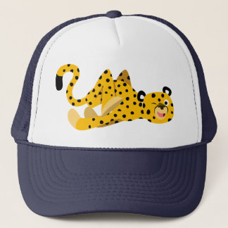 Caricature mignonne Dashing Cheetah Casquette
