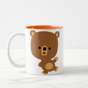 Caricature mignonne 'Good Vibe' Bear Mug
