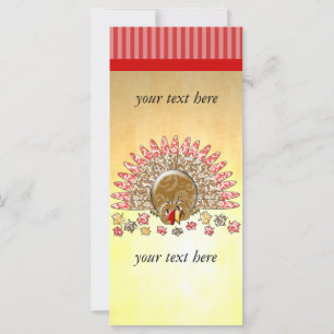 Caricature mignonne Thanksgiving Turquie