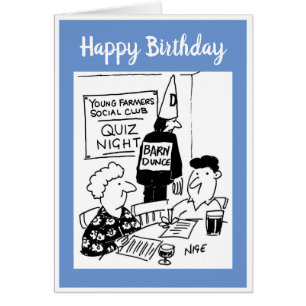 Caricature nocturne pour jeunes agriculteurs